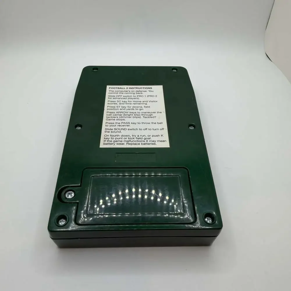 Mattel Classic Football 2 Electronic Handheld Game (2002 Edition)